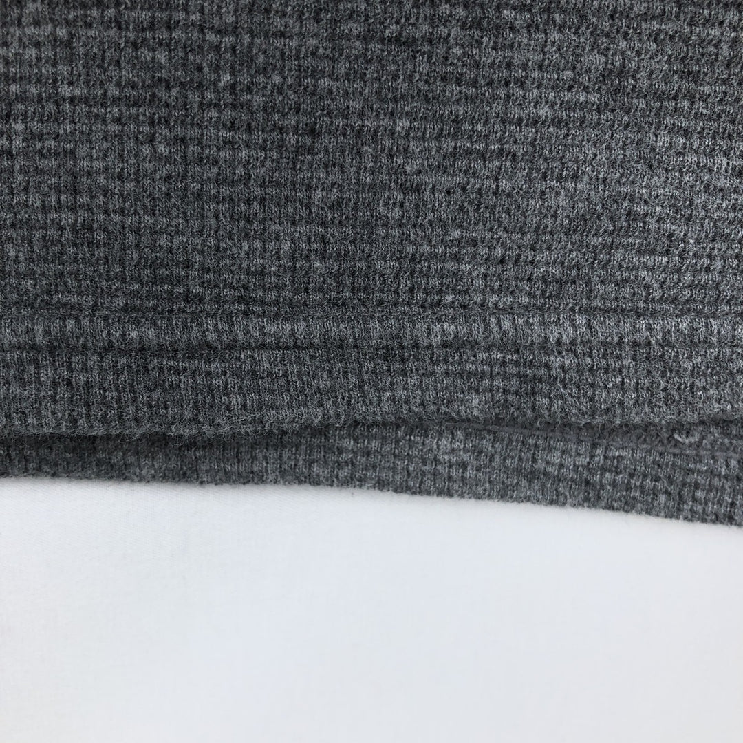 Ralph Lauren POLO RALPH LAUREN Thermal Long T-shirt Waffle Men's XL cotton gray type Vintage Second Hand