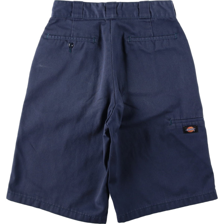 Dickies Loose Fit Work Shorts, Half Pants, Men's, W30 equivalent polyester navy blue type Vintage Second Hand