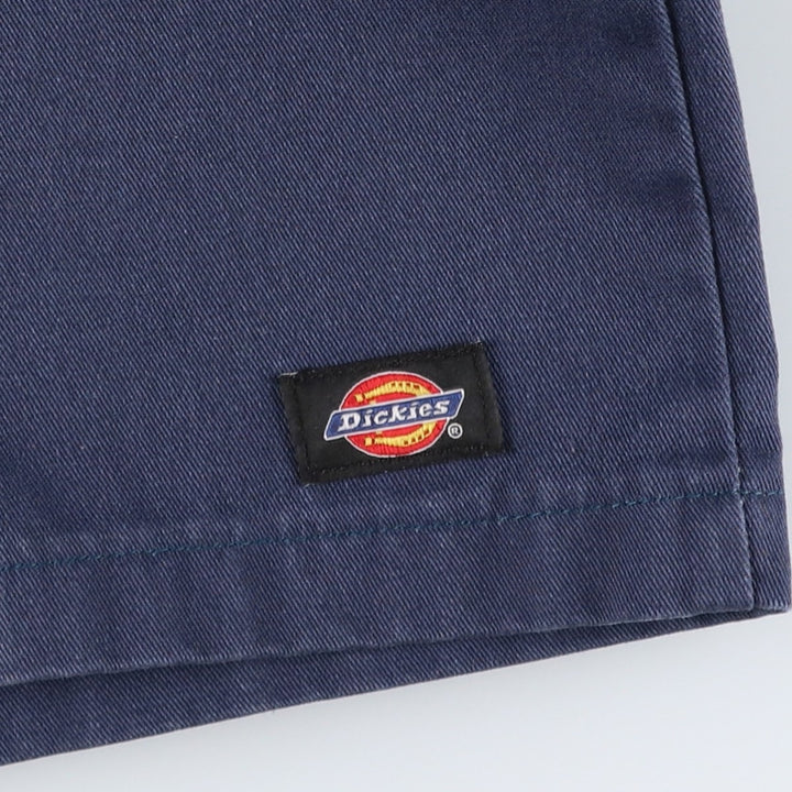 Dickies Loose Fit Work Shorts, Half Pants, Men's, W30 equivalent polyester navy blue type Vintage Second Hand