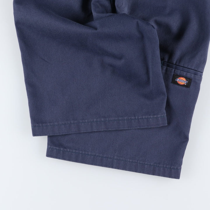 Dickies Loose Fit Work Shorts, Half Pants, Men's, W30 equivalent polyester navy blue type Vintage Second Hand