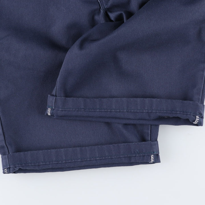 Dickies Loose Fit Work Shorts, Half Pants, Men's, W30 equivalent polyester navy blue type Vintage Second Hand