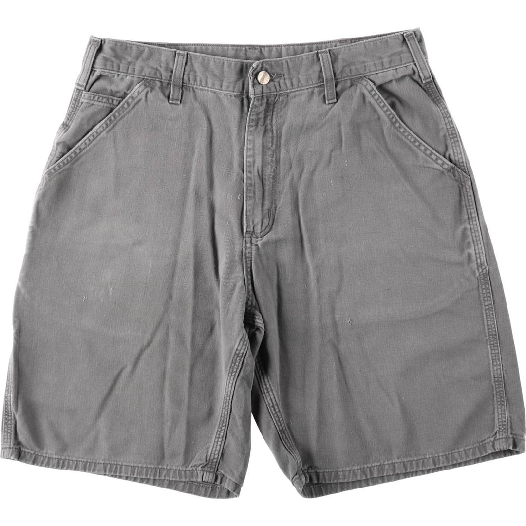 Carhartt Work Shorts Short Pants Men's W32 equivalent cotton gray type Vintage Second Hand