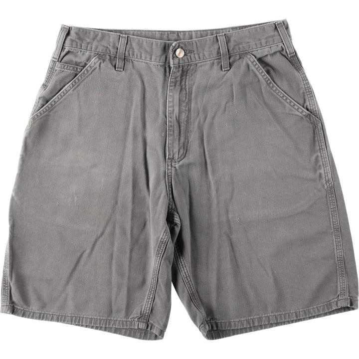 Carhartt Work Shorts Short Pants Men's W32 equivalent cotton gray type Vintage Second Hand