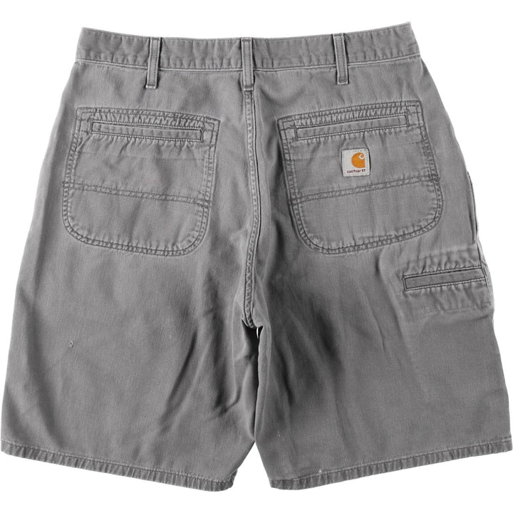Carhartt Work Shorts Short Pants Men's W32 equivalent cotton gray type Vintage Second Hand