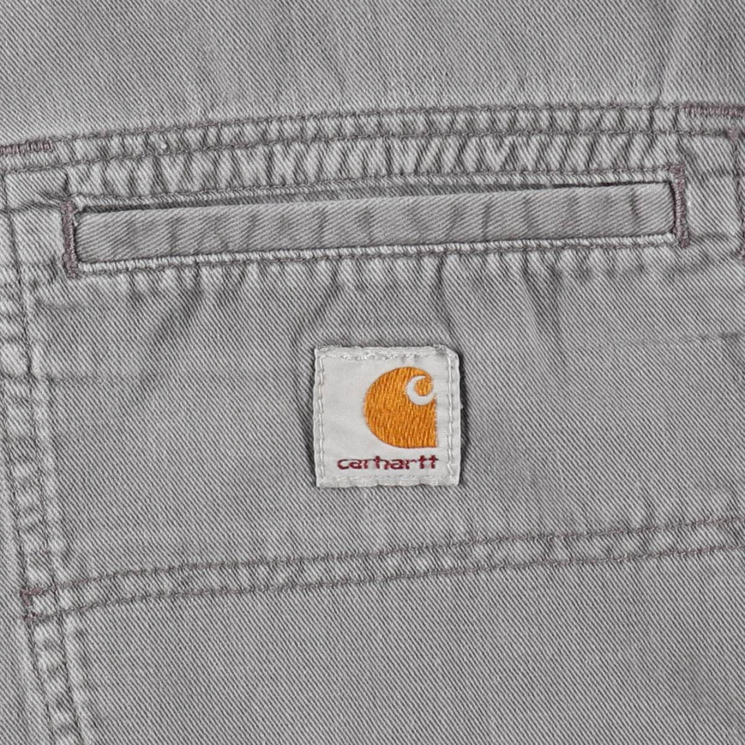 Carhartt Work Shorts Short Pants Men's W32 equivalent cotton gray type Vintage Second Hand