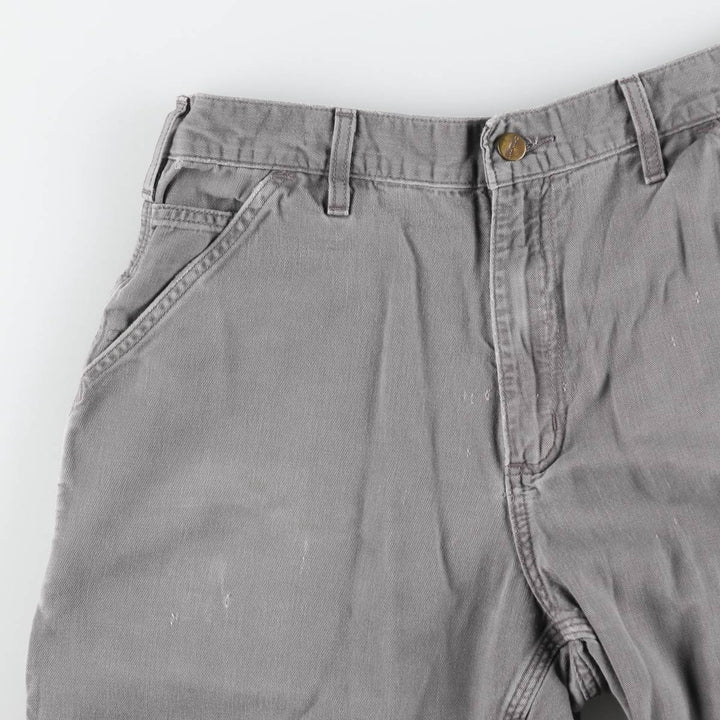 Carhartt Work Shorts Short Pants Men's W32 equivalent cotton gray type Vintage Second Hand