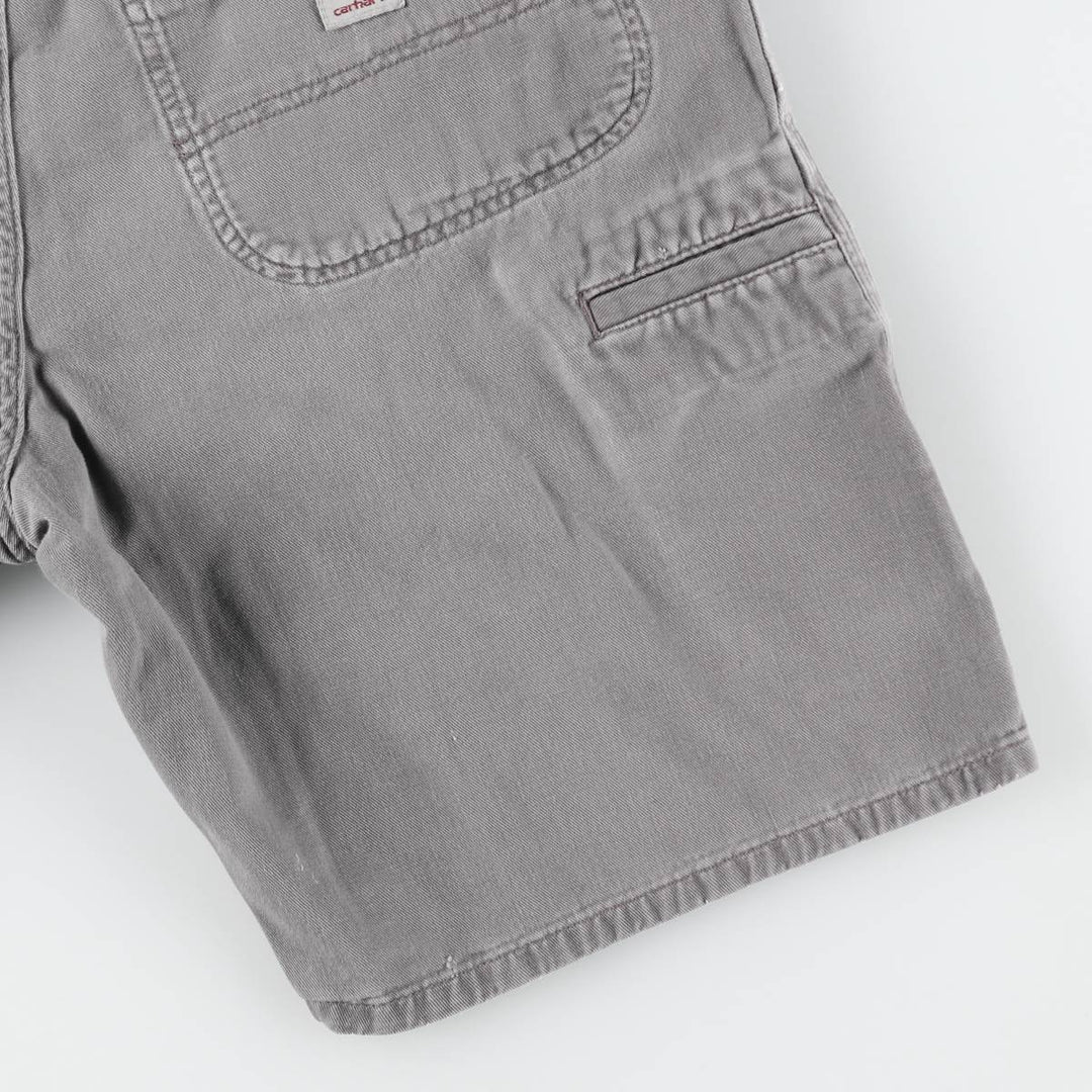 Carhartt Work Shorts Short Pants Men's W32 equivalent cotton gray type Vintage Second Hand