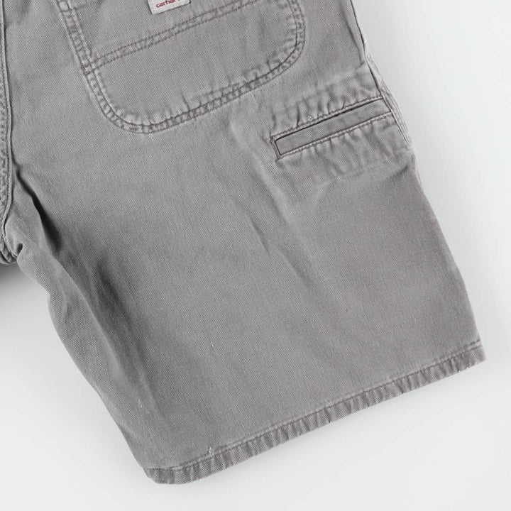 Carhartt Work Shorts Short Pants Men's W32 equivalent cotton gray type Vintage Second Hand