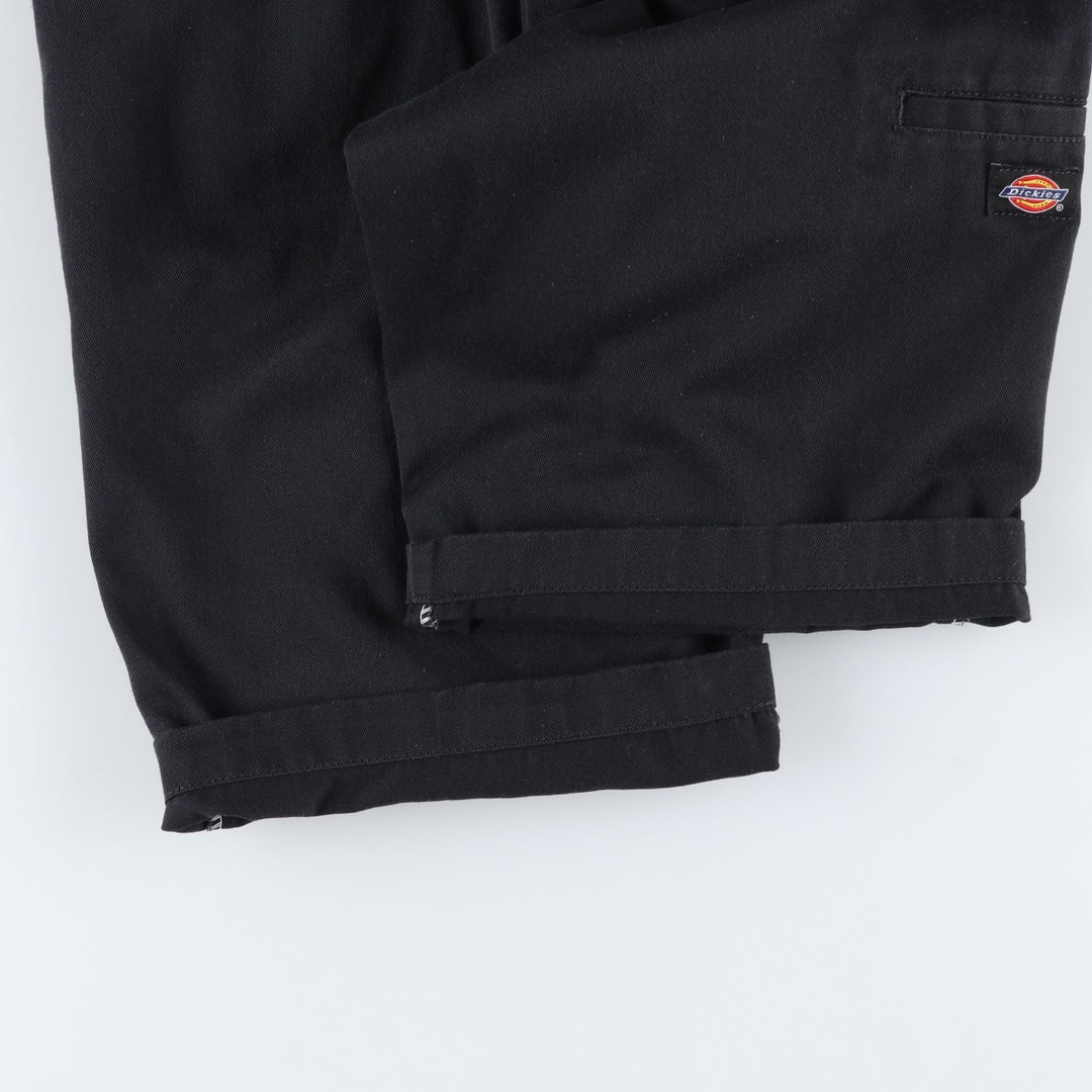Dickies Relaxed Fit Work Shorts (Men's W31 equivalent) polyester black type Vintage Second Hand