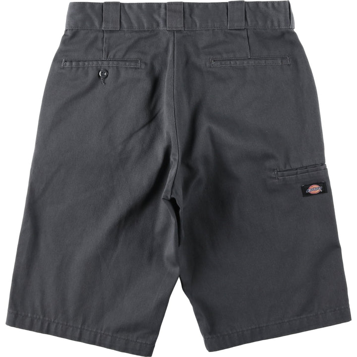 Dickies Relaxed Fit Work Shorts, Men's, Size W32 polyester Charcoal Vintage Second Hand