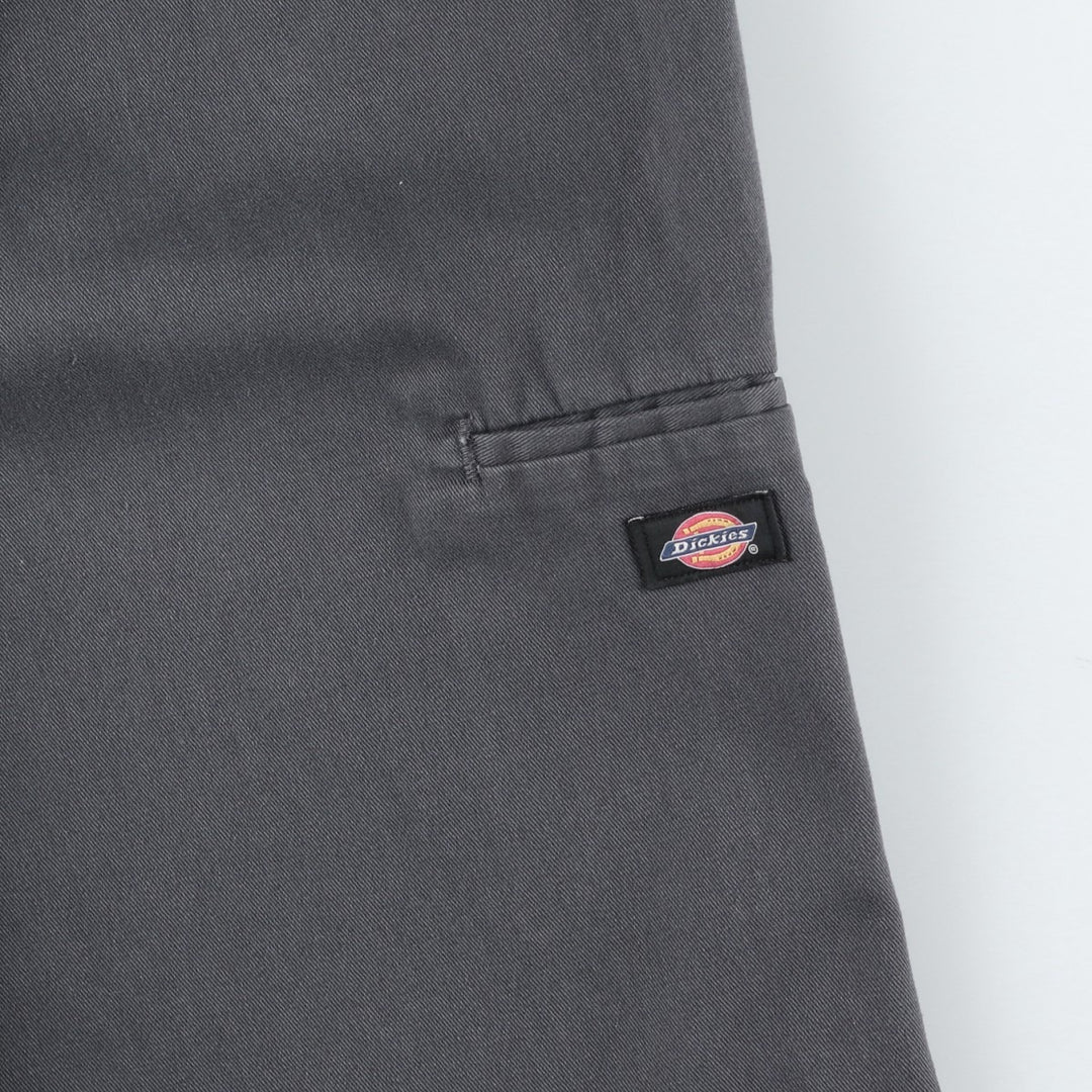 Dickies Relaxed Fit Work Shorts, Men's, Size W32 polyester Charcoal Vintage Second Hand