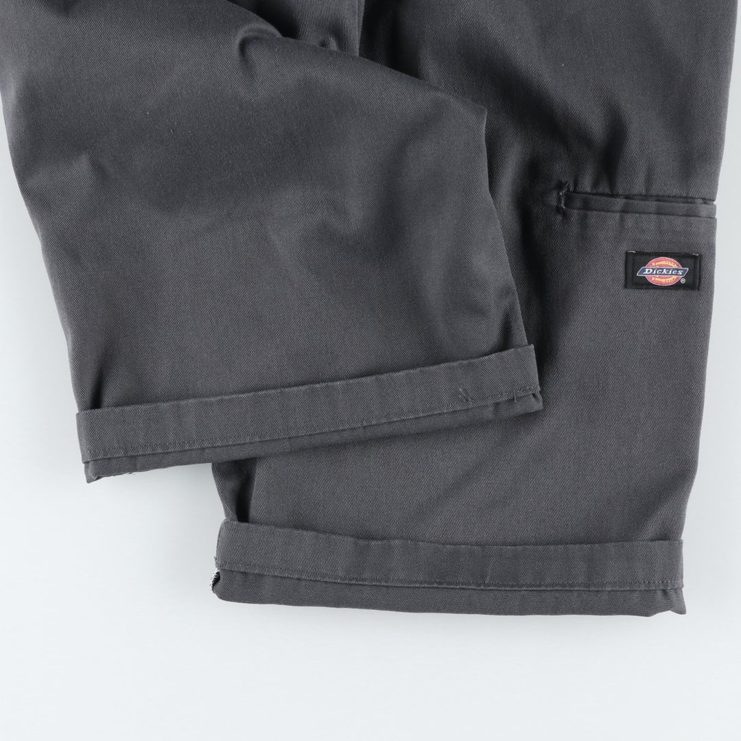 Dickies Relaxed Fit Work Shorts, Men's, Size W32 polyester Charcoal Vintage Second Hand