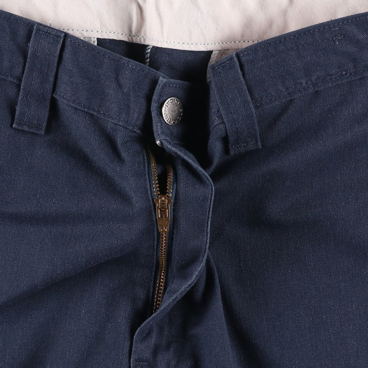 Dickies Work Shorts, Half Pants, Men's, W33 equivalent polyester navy blue type Vintage Second Hand