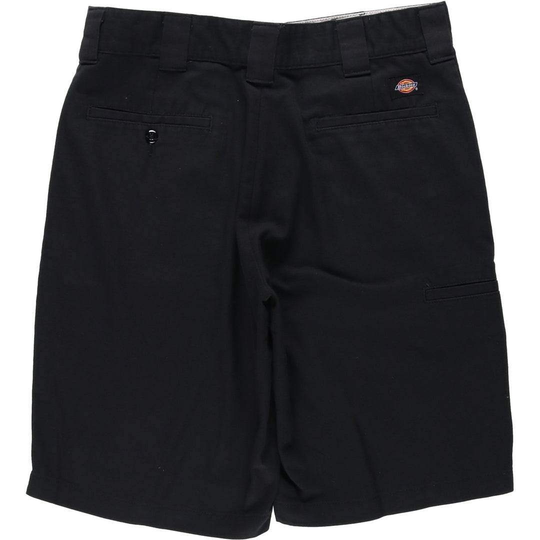 Dickies Relaxed Fit FLEX Work Shorts (Men's, equivalent to W33) polyester black type Vintage Second Hand