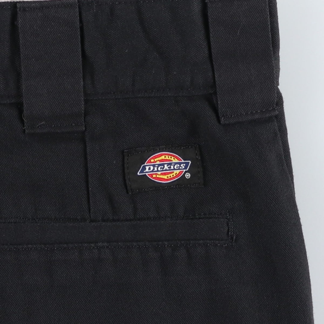 Dickies Relaxed Fit FLEX Work Shorts (Men's, equivalent to W33) polyester black type Vintage Second Hand