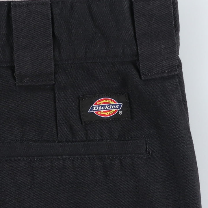 Dickies Relaxed Fit FLEX Work Shorts (Men's, equivalent to W33) polyester black type Vintage Second Hand