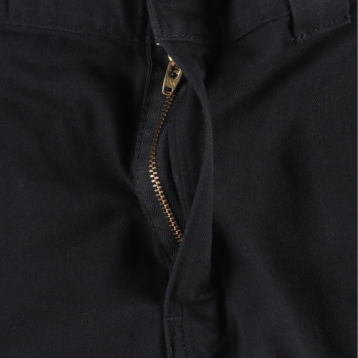 Dickies Relaxed Fit FLEX Work Shorts (Men's, equivalent to W33) polyester black type Vintage Second Hand