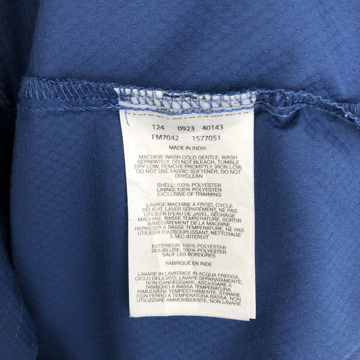 Columbia PFG Open Collar Short Sleeve Fishing Shirt, Box Shirt, Men's Size L (approx.) polyester Navy blue Vintage Second Hand
