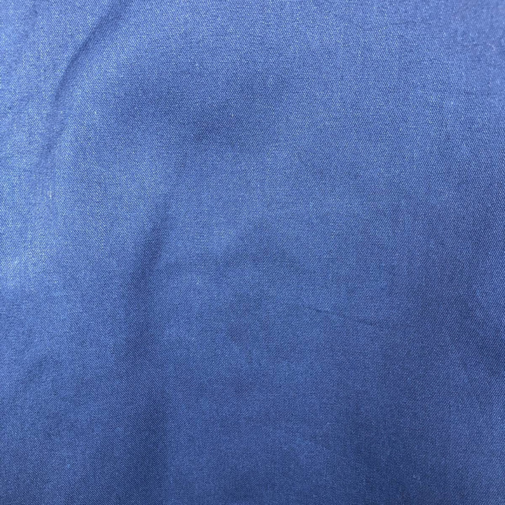 Dickies short-sleeved work shirt, made in the USA, men's size XL. polyester navy blue type Vintage Second Hand