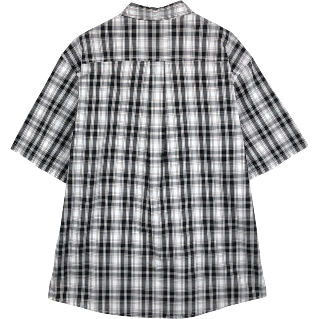 Dickies Relaxed Fit Short-Sleeve Work Shirt, Men's Size L (approx.) cotton black type Vintage Second Hand