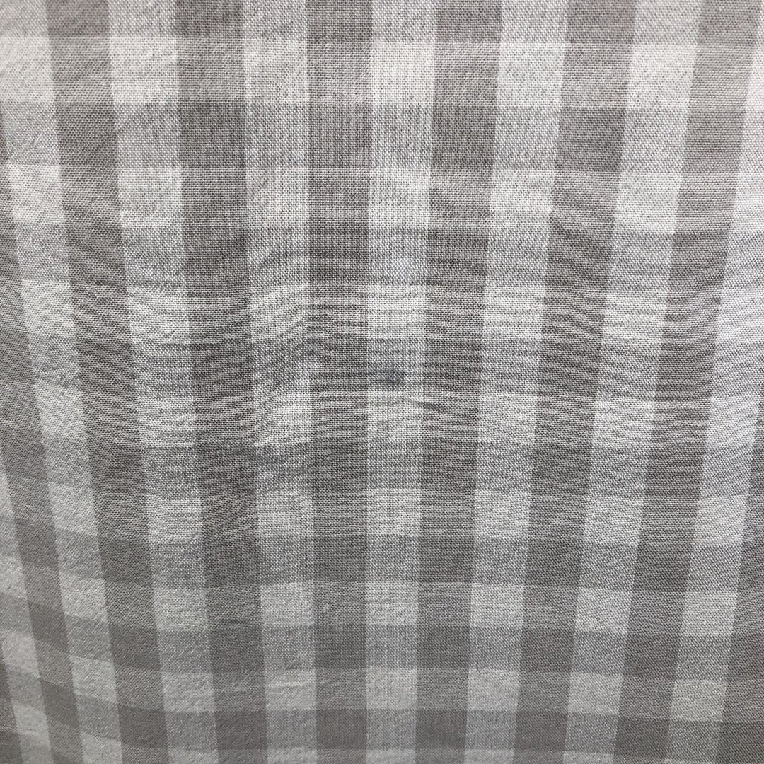 Carhartt Loose Fit Check Pattern Button-down Short Sleeve Work Shirt, Men's XL cotton Beige type Vintage Second Hand