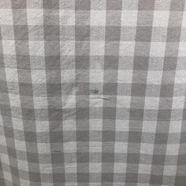 Carhartt Loose Fit Check Pattern Button-down Short Sleeve Work Shirt, Men's XL cotton Beige type Vintage Second Hand