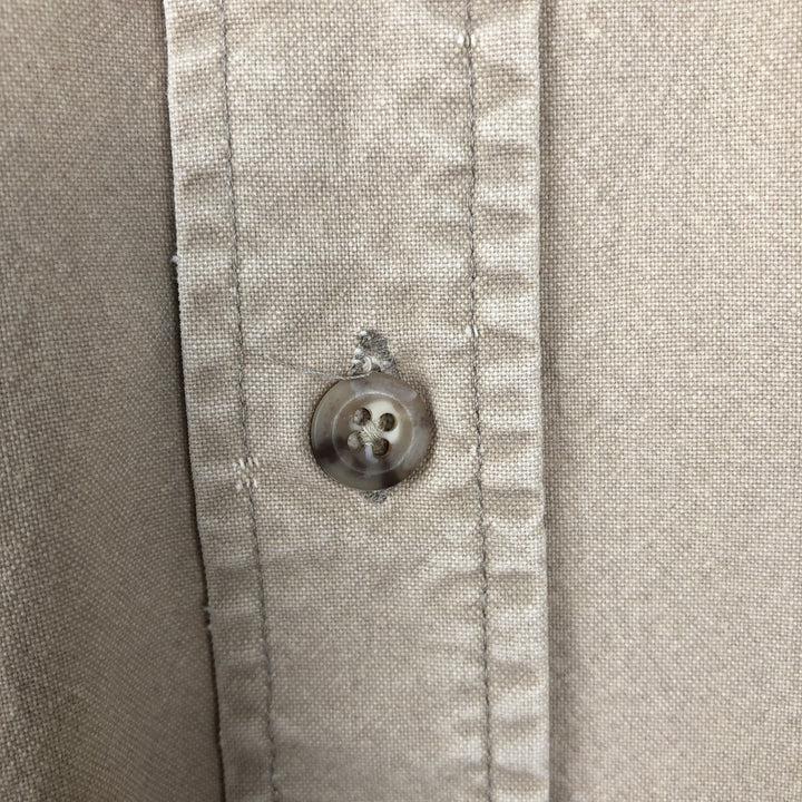 Carhartt button-down short-sleeve work shirt, men's size L unclear Beige type Vintage Second Hand