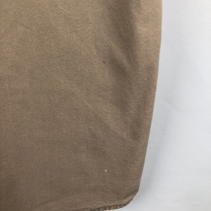 Carhartt button-down short-sleeve work shirt, men's size L unclear Beige type Vintage Second Hand