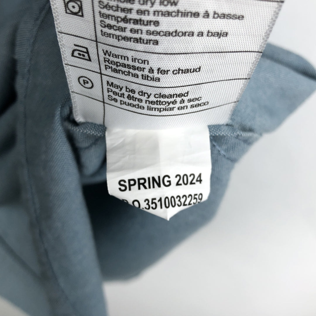 Carhartt Loose Fit Button-Down Short Sleeve Work Shirt, Men's Size XL cotton Blue type light blue Vintage Second Hand