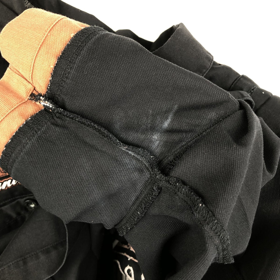 Harley-Davidson Short Sleeve Work Shirt, Men's Medium cotton black type Vintage Second Hand
