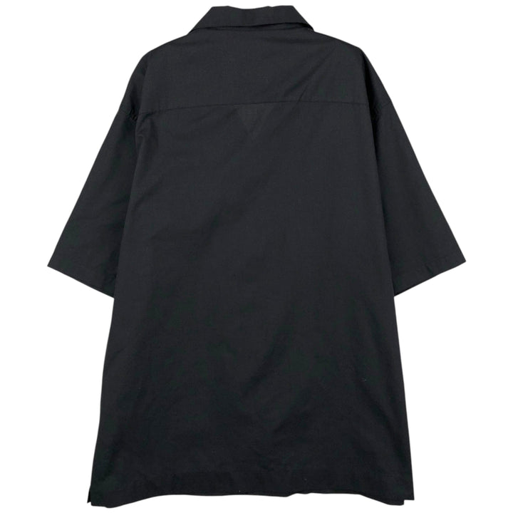 CUBAVERA Short Sleeve Open Collar Mexican Shirt Cuban Shirt Box Shirt Men's XL Size polyester black type Vintage Second Hand