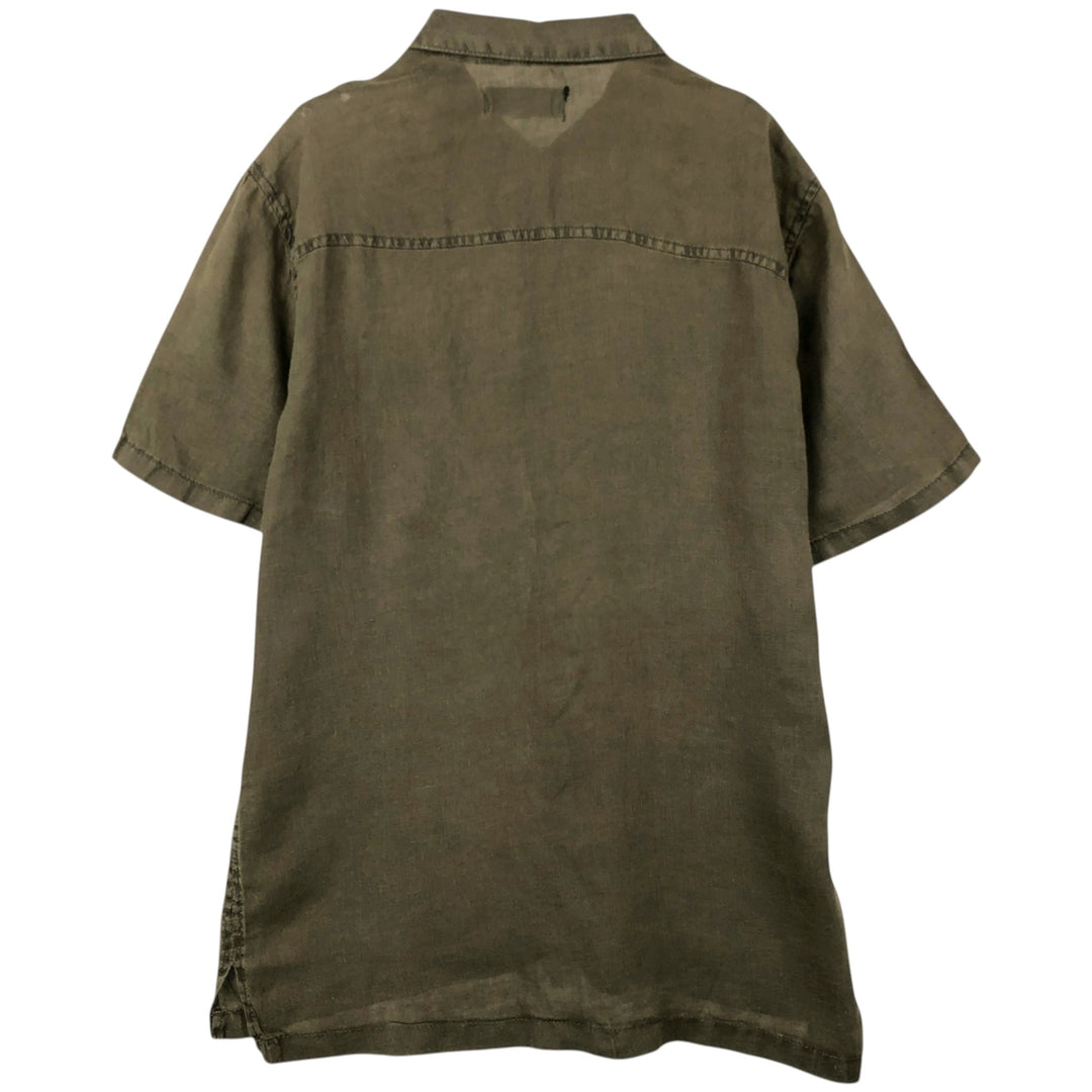 BLANKNYC Short-Sleeve Box Shirt, Men's Size M unclear Khaki type Vintage Second Hand