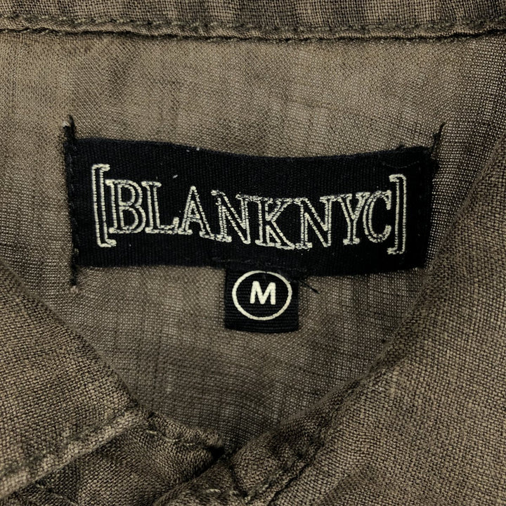 BLANKNYC Short-Sleeve Box Shirt, Men's Size M unclear Khaki type Vintage Second Hand