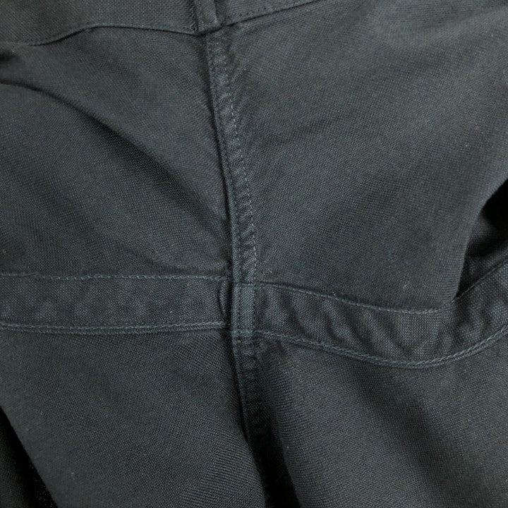 Ralph Lauren RALPH LAUREN short-sleeved button-down shirt, men's size L cotton black type Vintage Second Hand