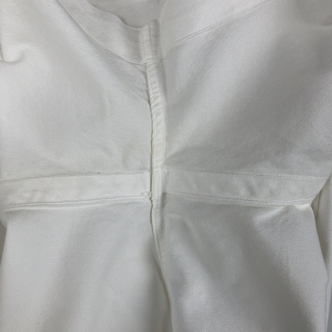 Ralph Lauren CLASSIC FIT RL UNTUCKED FIT Short-Sleeve Button-Down Shirt, Men's Size XL (approx.) cotton white type Vintage Second Hand
