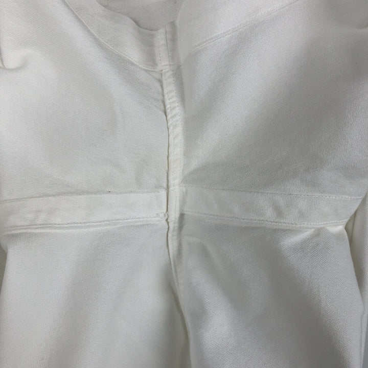 Ralph Lauren CLASSIC FIT RL UNTUCKED FIT Short-Sleeve Button-Down Shirt, Men's Size XL (approx.) cotton white type Vintage Second Hand