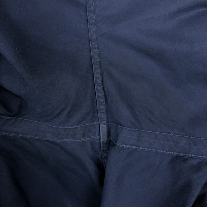 Ralph Lauren POLO by Ralph Lauren short sleeve cotton shirt, men's XL size cotton navy blue type Vintage Second Hand