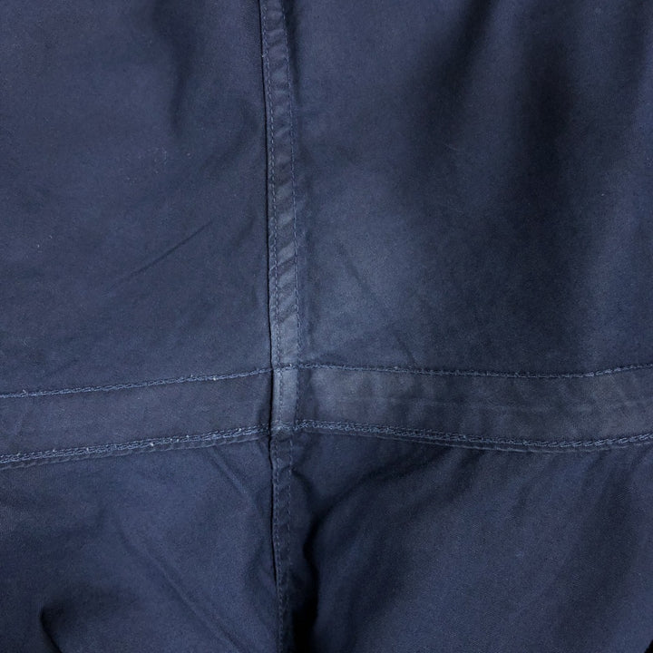 Ralph Lauren POLO by Ralph Lauren short sleeve cotton shirt, men's XL size cotton navy blue type Vintage Second Hand