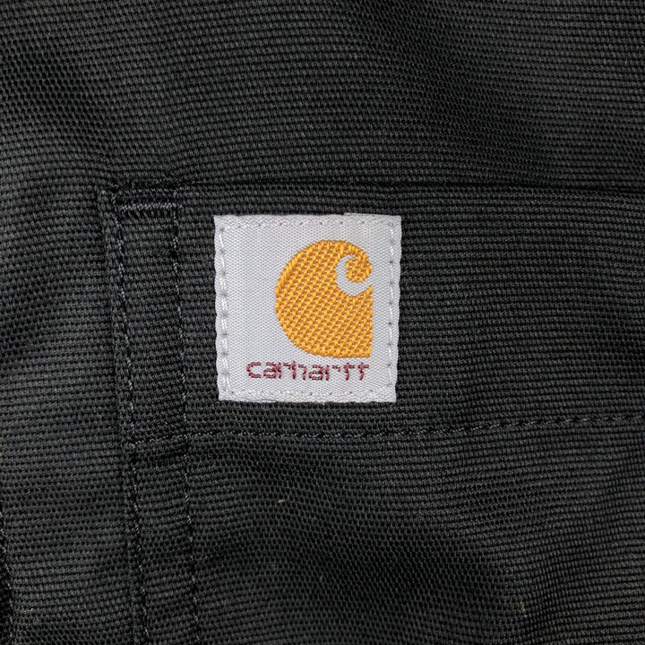 Carhartt Relaxed Fit Button-down Short Sleeve Work Shirt, Men's Medium cotton black type Vintage Second Hand