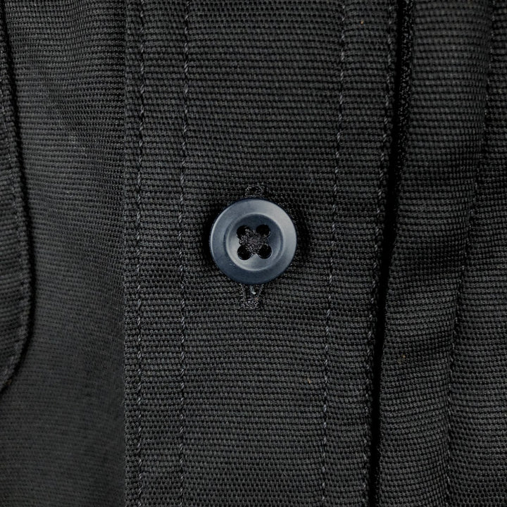 Carhartt Relaxed Fit Button-down Short Sleeve Work Shirt, Men's Medium cotton black type Vintage Second Hand