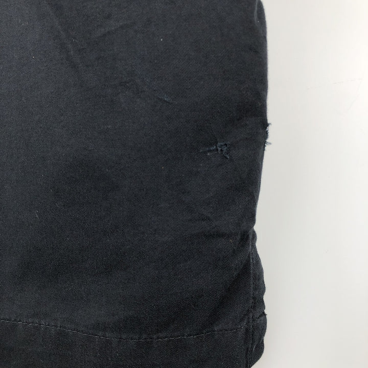 Harley-Davidson Back Logo Open Collar Short Sleeve Work Shirt Box Shirt Men's XL Equivalent cotton black type Vintage Second Hand