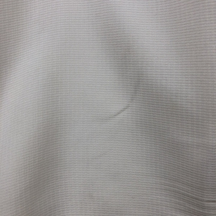 Perry Ellis PERRY ELLIS Short Sleeve Open Collar Silk Shirt Box Shirt Men's M silk ivory Vintage Second Hand