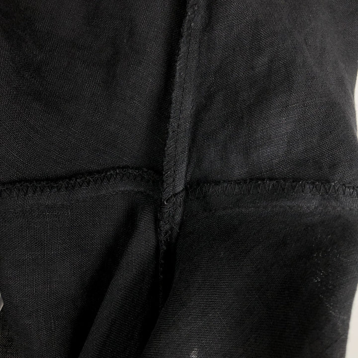 ATLANTIC CONNECTION Short-Sleeve Open-Collar Shirt, Boxy Shirt, Men's Size XL (approx.) unclear black type Vintage Second Hand