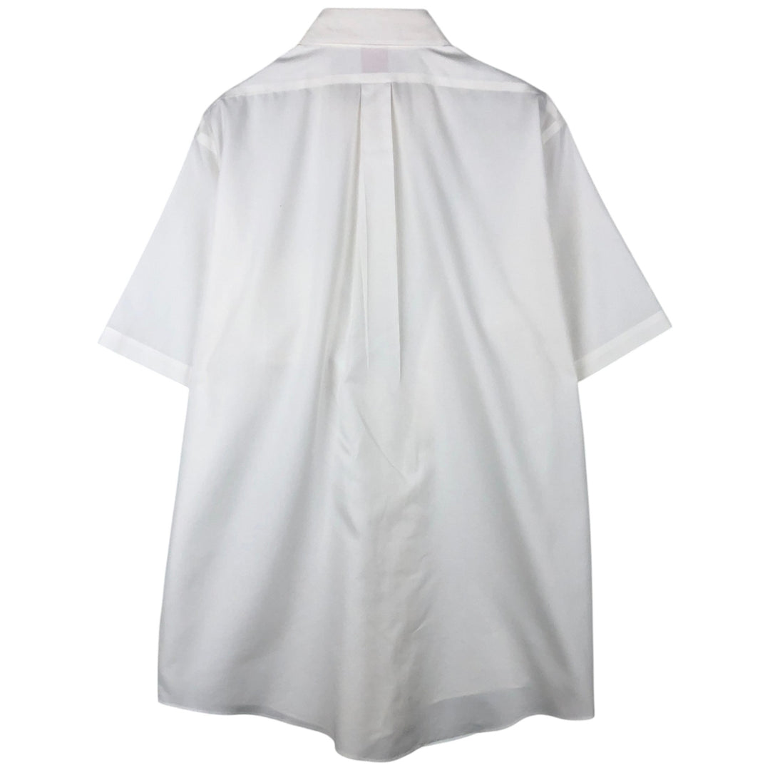 Brooks Brothers Est.1818 short sleeve button-down shirt, men's size L cotton white type Vintage Second Hand