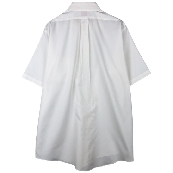 Brooks Brothers Est.1818 short sleeve button-down shirt, men's size L cotton white type Vintage Second Hand