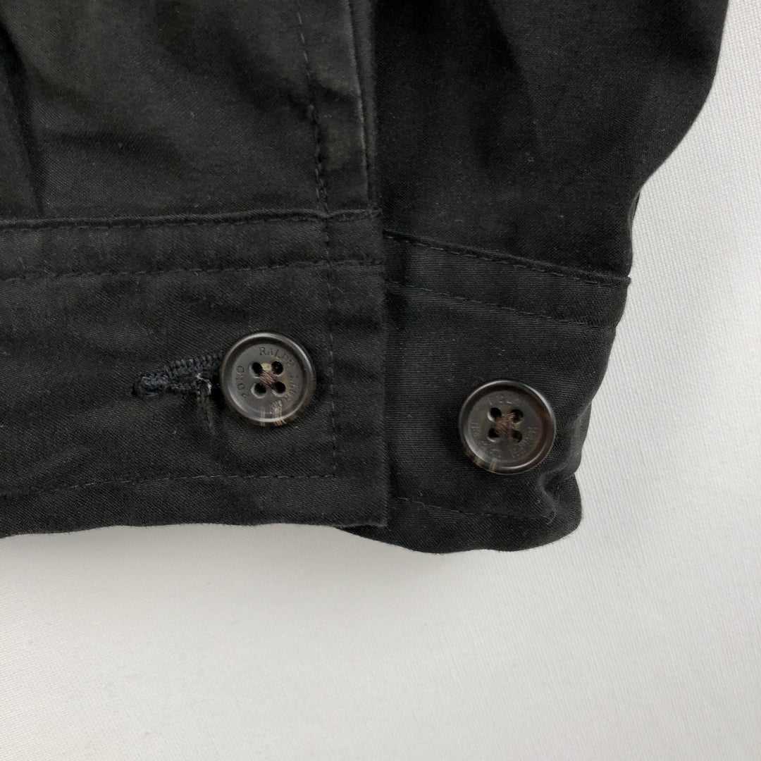 Ralph Lauren POLO by Ralph Lauren Swing Top Sports Jacket Men's L size polyester black type Vintage Second Hand