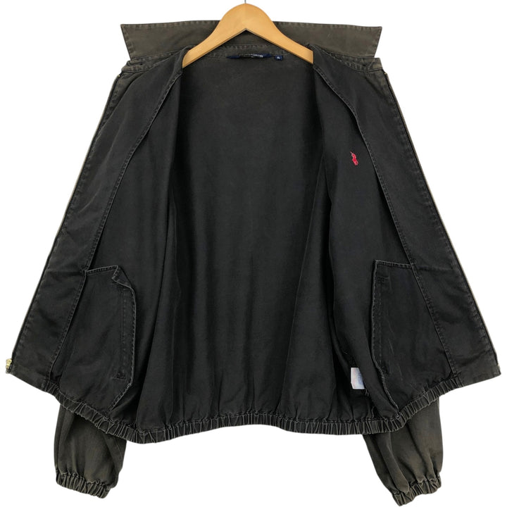 Ralph Lauren POLO by Ralph Lauren Swing Top Sports Jacket Men's XL cotton Charcoal Vintage Second Hand
