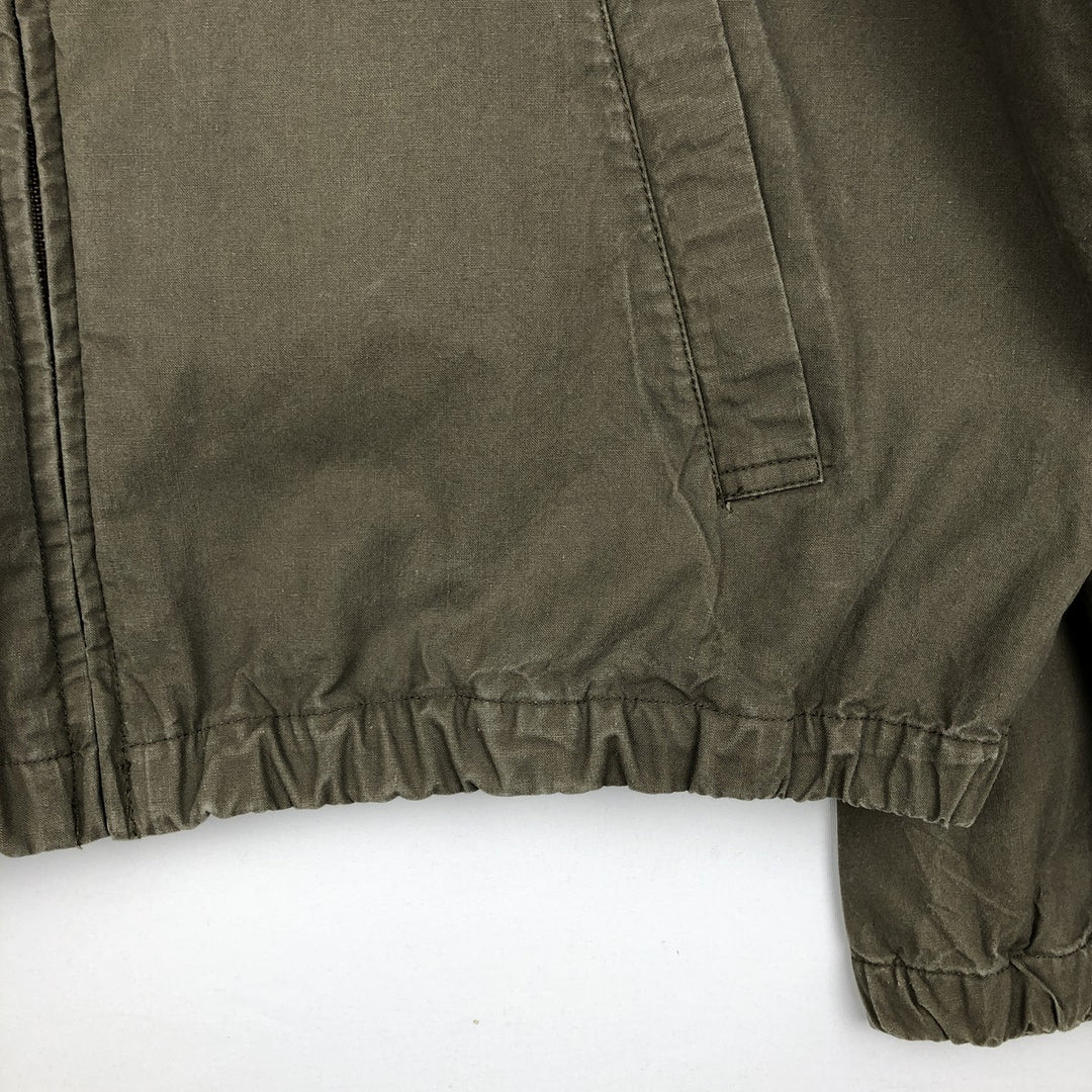 80'S Ralph Lauren CHAPS swing top sports jacket, men's size L, vintage cotton Khaki type Vintage Second Hand