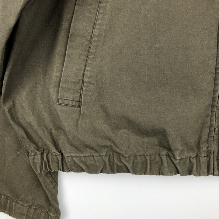 80'S Ralph Lauren CHAPS swing top sports jacket, men's size L, vintage cotton Khaki type Vintage Second Hand