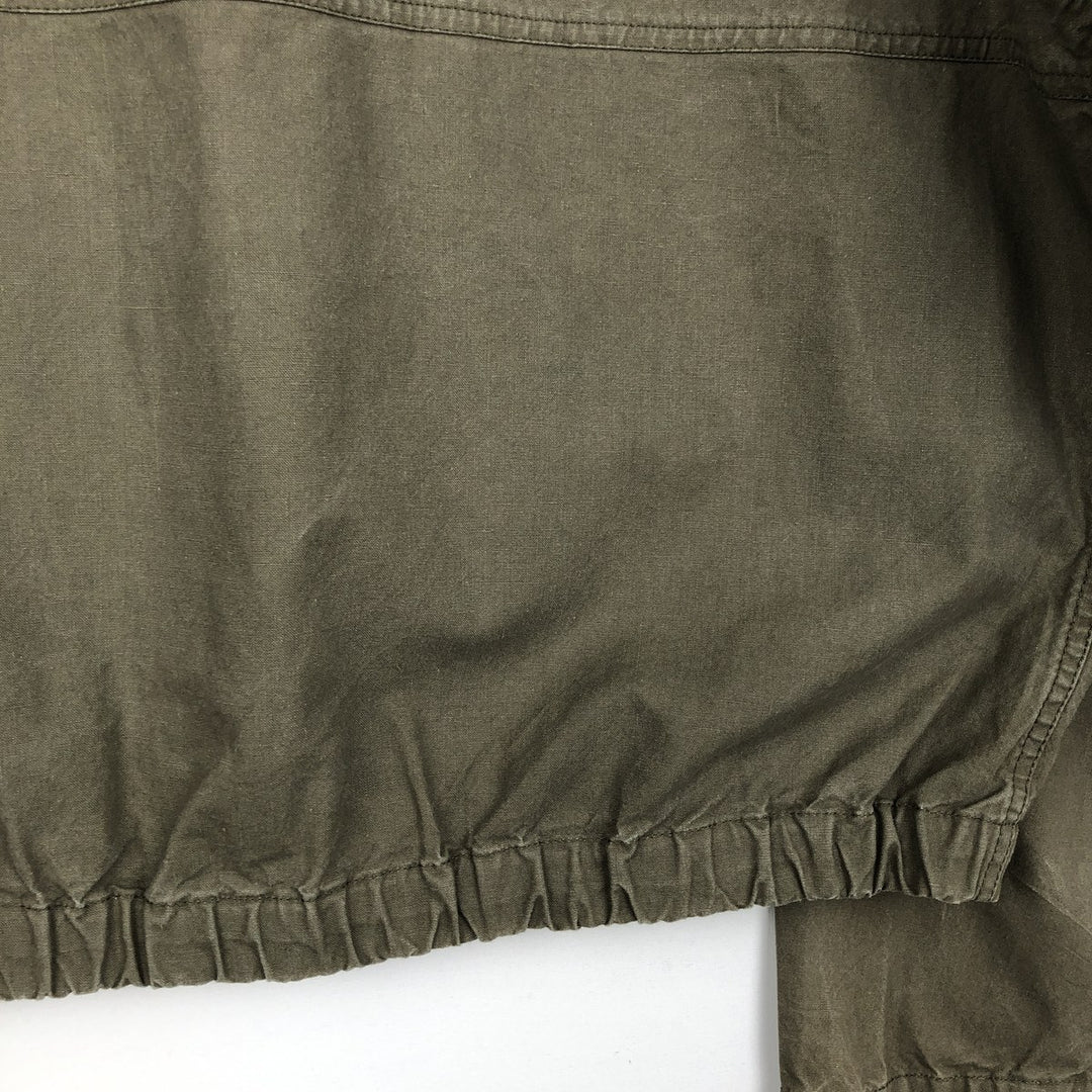 80'S Ralph Lauren CHAPS swing top sports jacket, men's size L, vintage cotton Khaki type Vintage Second Hand